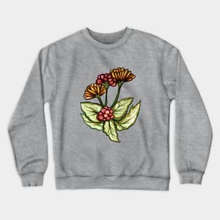 Autumn Flowers Crewneck Sweatshirt